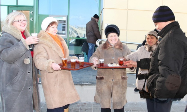 Акцыя “Гарачы кубак” у Асіповічах