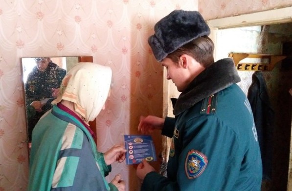Акция “Безопасность в каждый дом” в Осиповичах