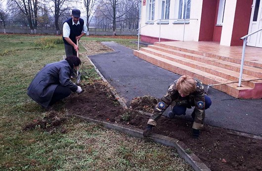 Районный субботник прошёл в Свислочи