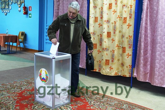 Выборы-2019. Около 1300 осиповчан проголосовали на участке в СШ №3