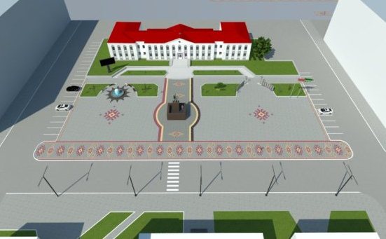 Площадь Ленина в Осиповичах преобразится