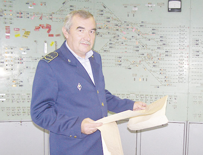 Осиповичский железнодорожник Петр Панасюк награжден орденом Почёта