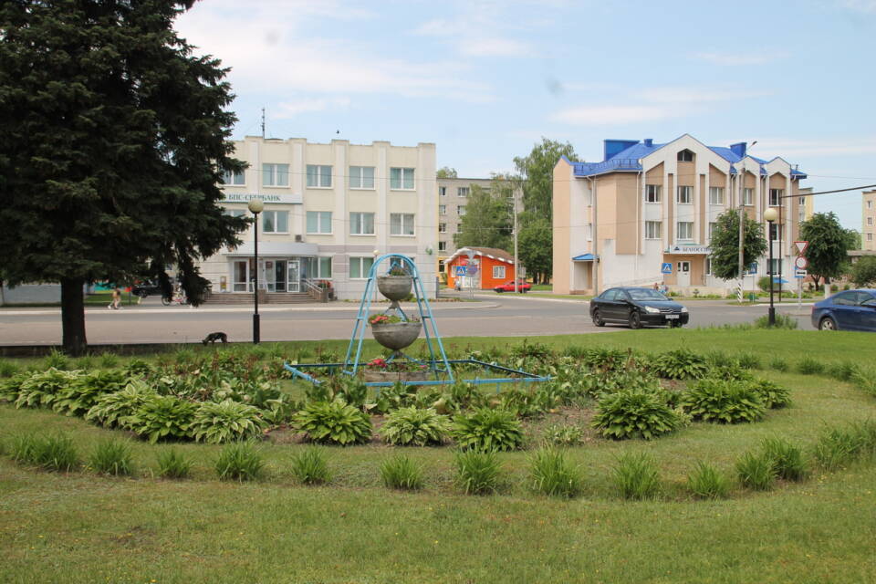 Город Осиповичи зеленеет