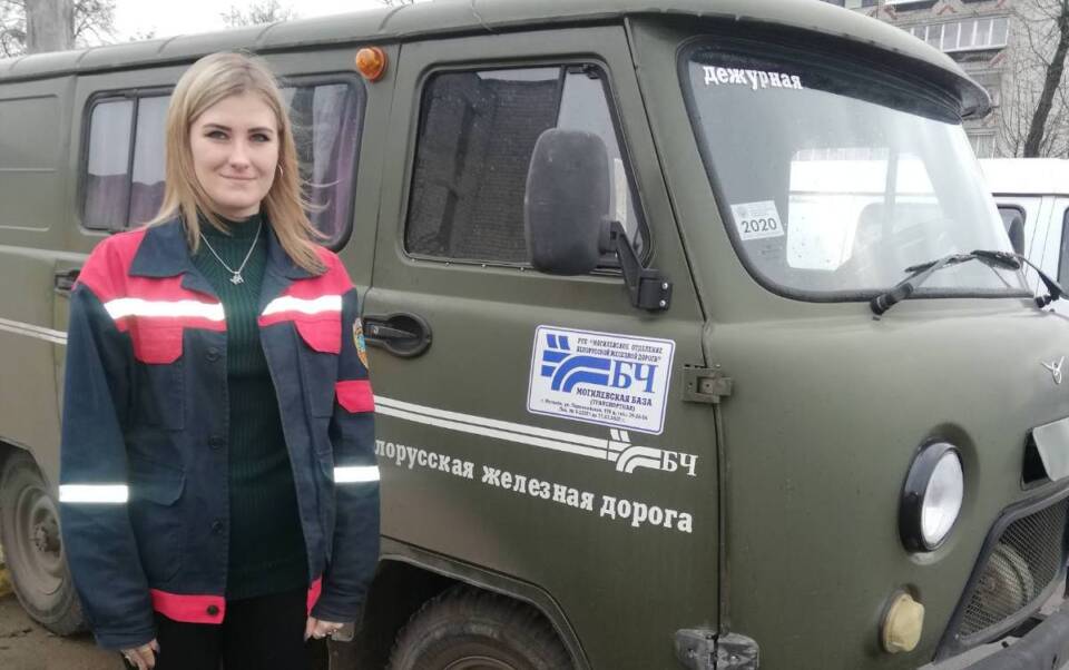 Осиповчанка Алеся Кочкина связала свою жизнь с железной дорогой