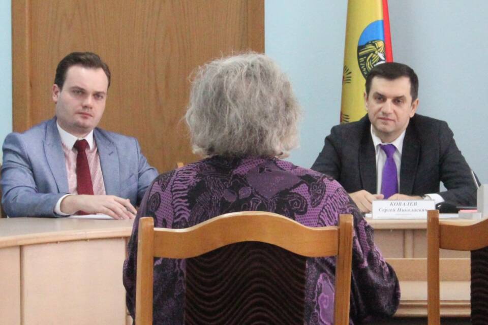 В Осиповичском районе Сергей Ковалев провел выездной прием граждан