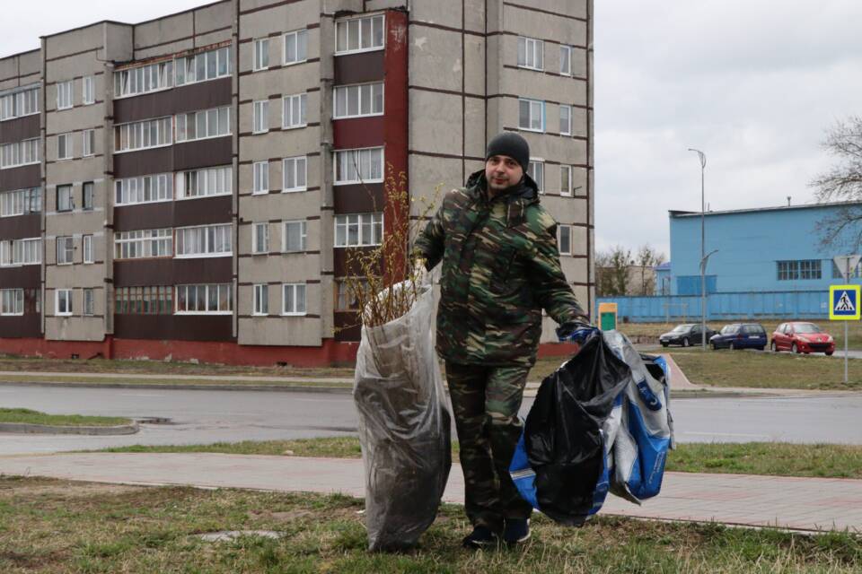 В Осиповичском районе проходит месячник по благоустройству