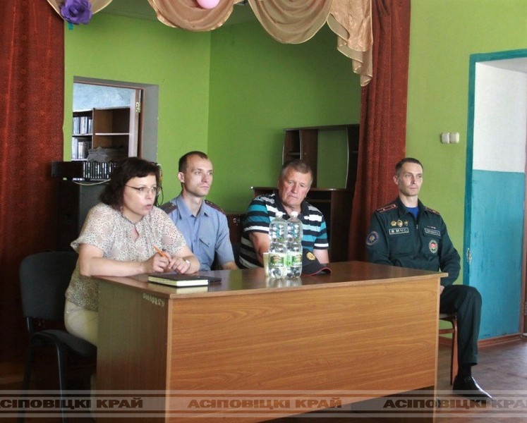 В Осиповичском районе продолжает работу информационный социальный поезд «Забота»