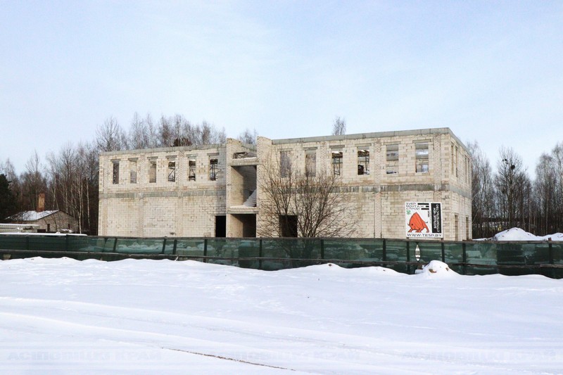 В Осиповичах строится новый многофункциональный  центр