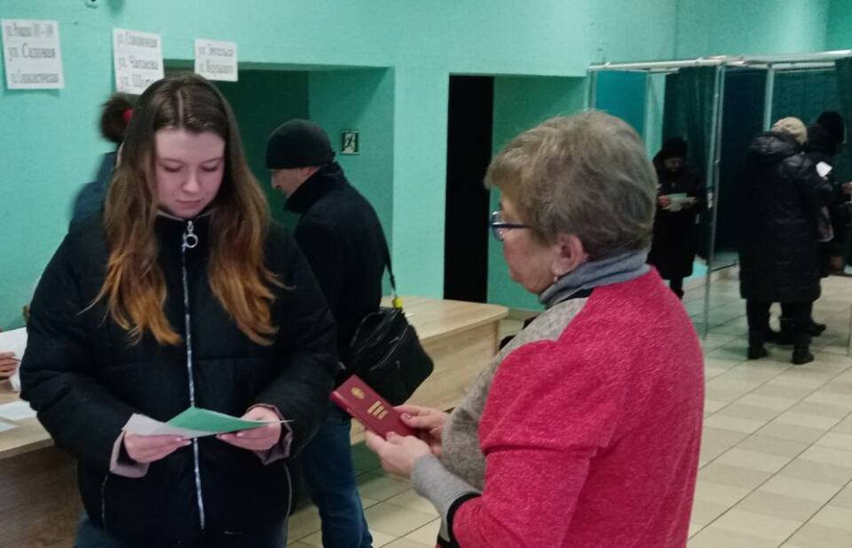 Активно идут выборы депутатов на Елизовском участке для голосования №25