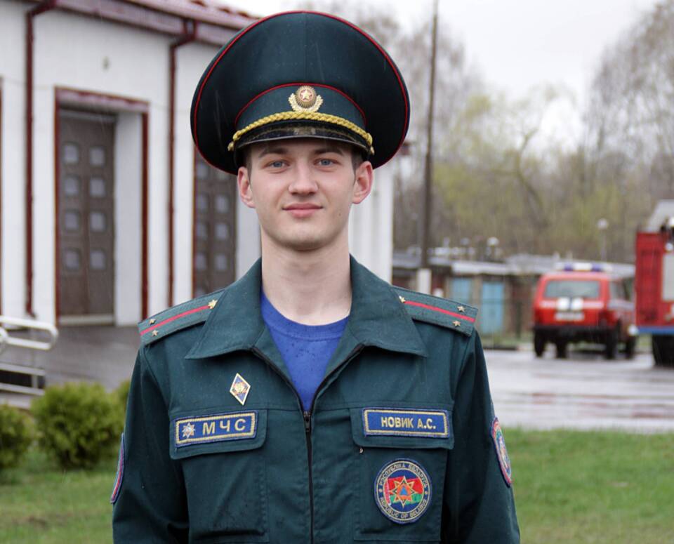 Инспектор Осиповичского РОЧС Андрей Новик — на страже пожарной безопасности