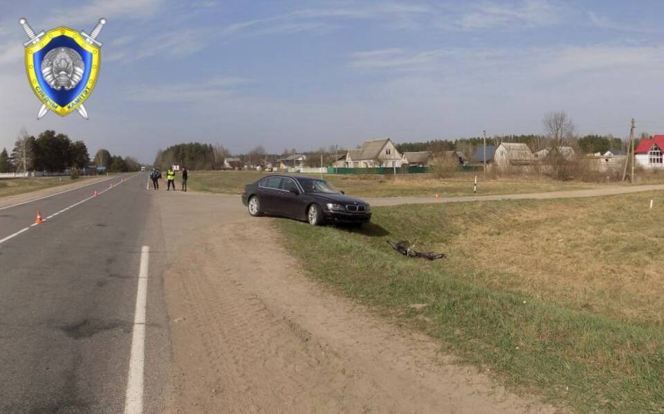 ДТП с гибелью велосипедистки в Осиповичском районе. Следователи устанавливают очевидцев