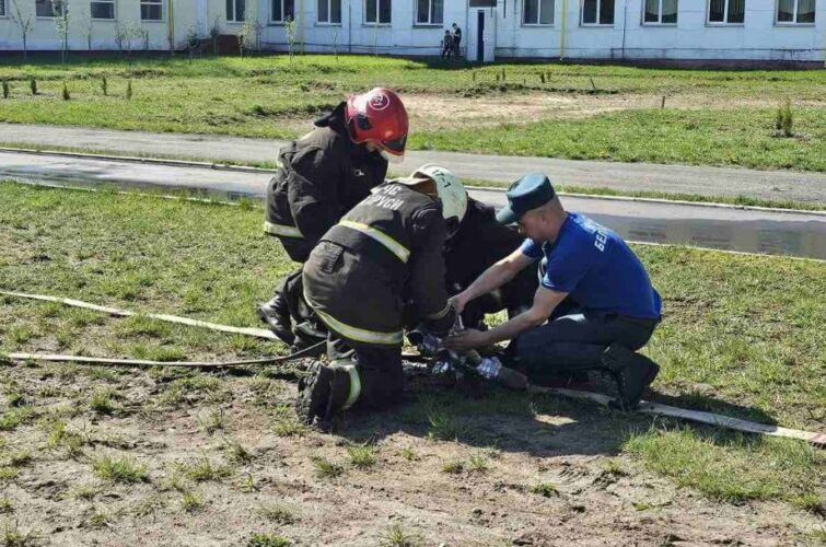 Свислочская, Каменичская и СШ №1: Призеры районного слёта юных спасателей-пожарных в Осиповичском районе