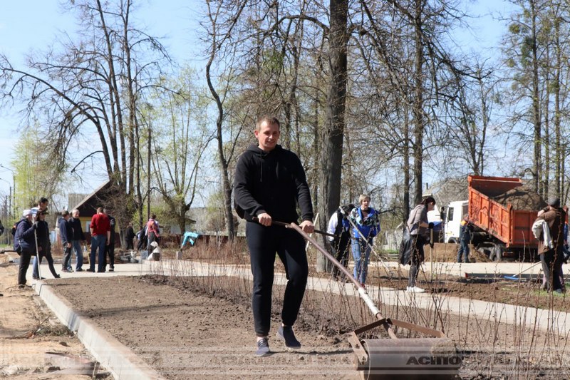 Районный субботник по благоустройству территорий населенных пунктов пройдет завтра, 13 апреля