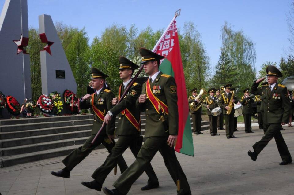 Мероприятия в Осиповичах, посвященные 79-й годовщине Победы советского народа в Великой Отечественной войне