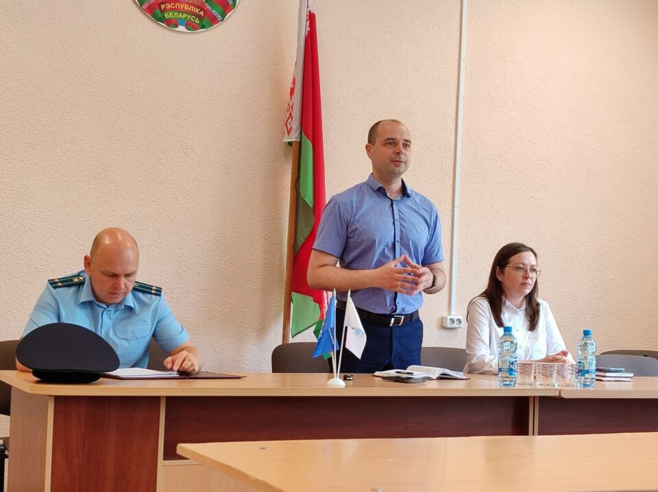 Профсоюзный правовой прием граждан прошел сегодня на базе ГУДО «Осиповичский районный центр творчества детей и молодёжи»