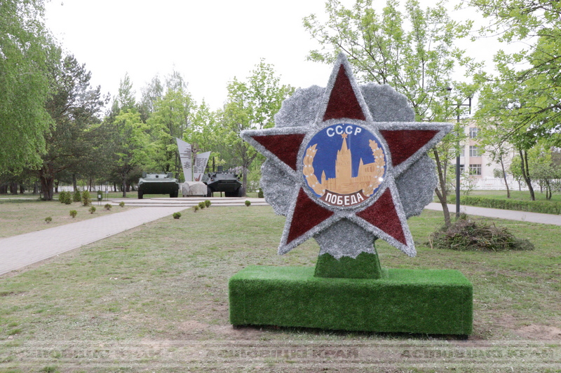 Мемориальный комплекс “Аллея Героев” в Осиповичах пополнился новым экспонатом