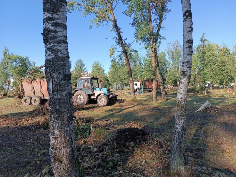 УКП ЖКХ подсчитывает ущерб, нанесенный непогодой в Осиповичах