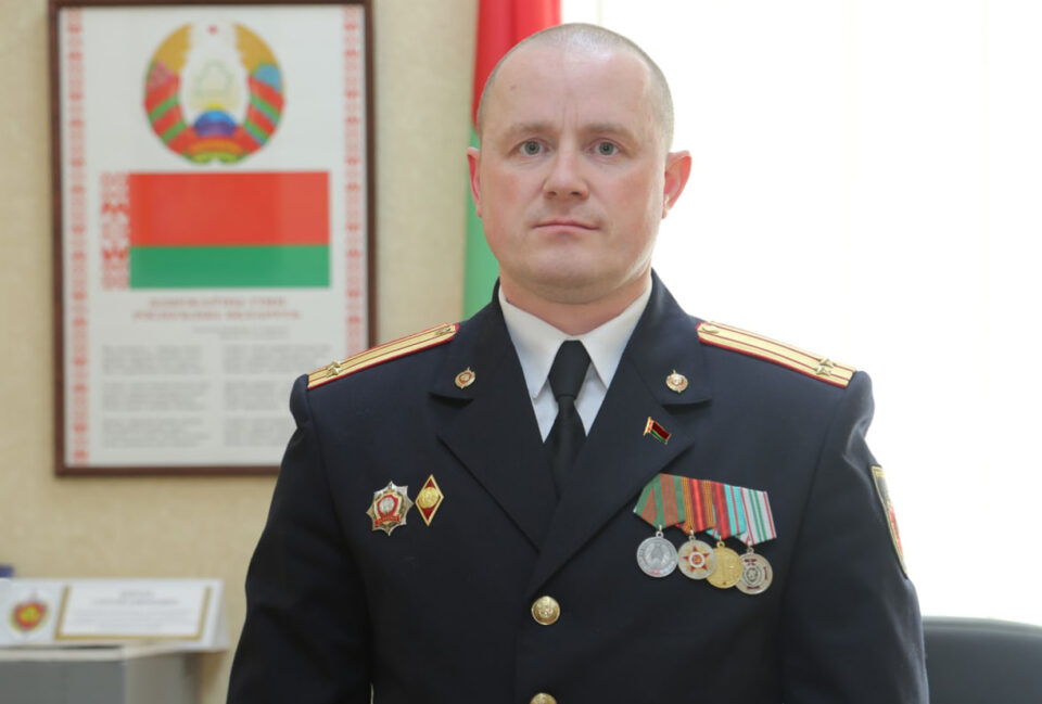 Начальник Осиповичского межрайонного отдела Государственного комитета судебных экспертиз подполковник юстиции Егор Кундиков