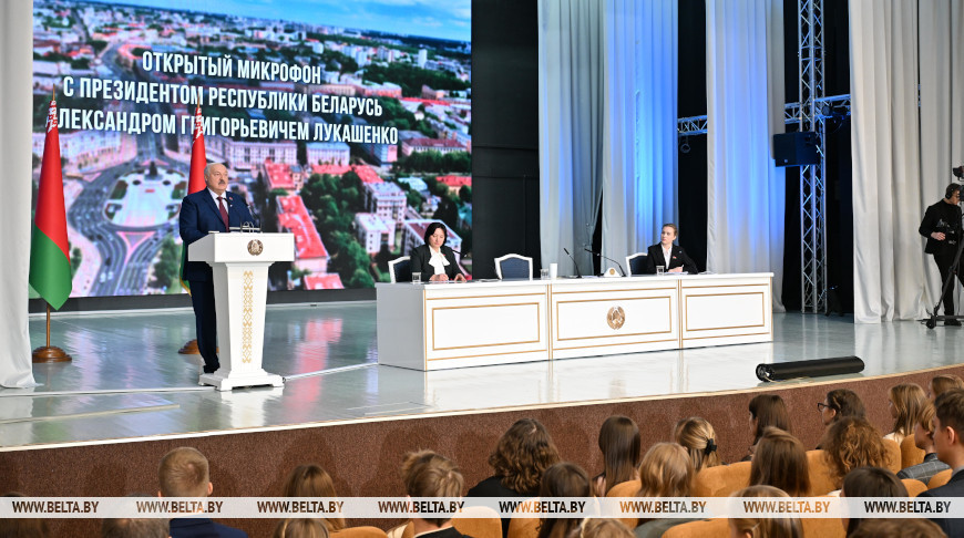 Лукашенко: в Беларуси сегодня огромные возможности