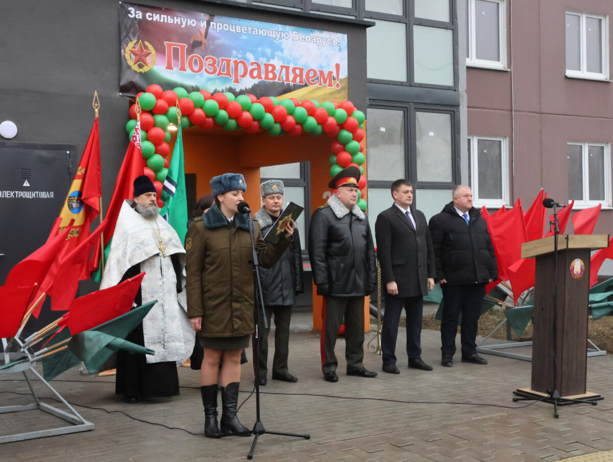 В Осиповичах открыли новый девятиэтажный дом