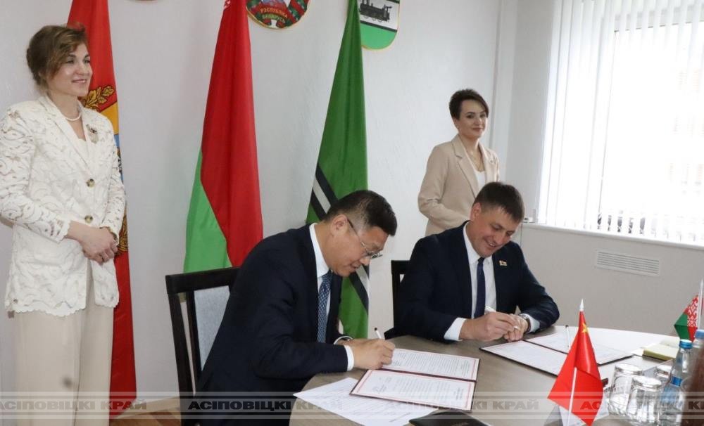 28 мая Осиповичский район посетила делегация Китайской Народной Республики