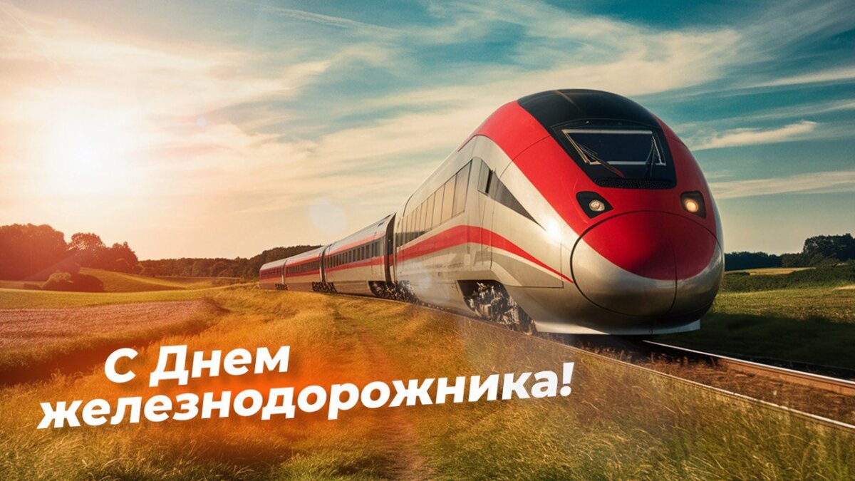 Уважаемые работники и ветераны железнодорожного транспорта, примите искренние поздравления с Днем железнодорожника!