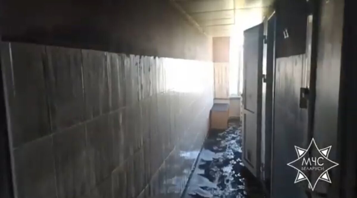Спасатели ликвидировали загорание в школе в Осиповичском районе