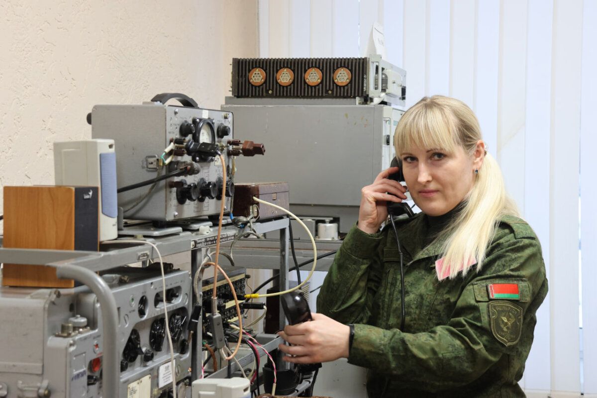 Осиповичские связисты круглосуточно обеспечивают каналы коммуникации в гарнизоне