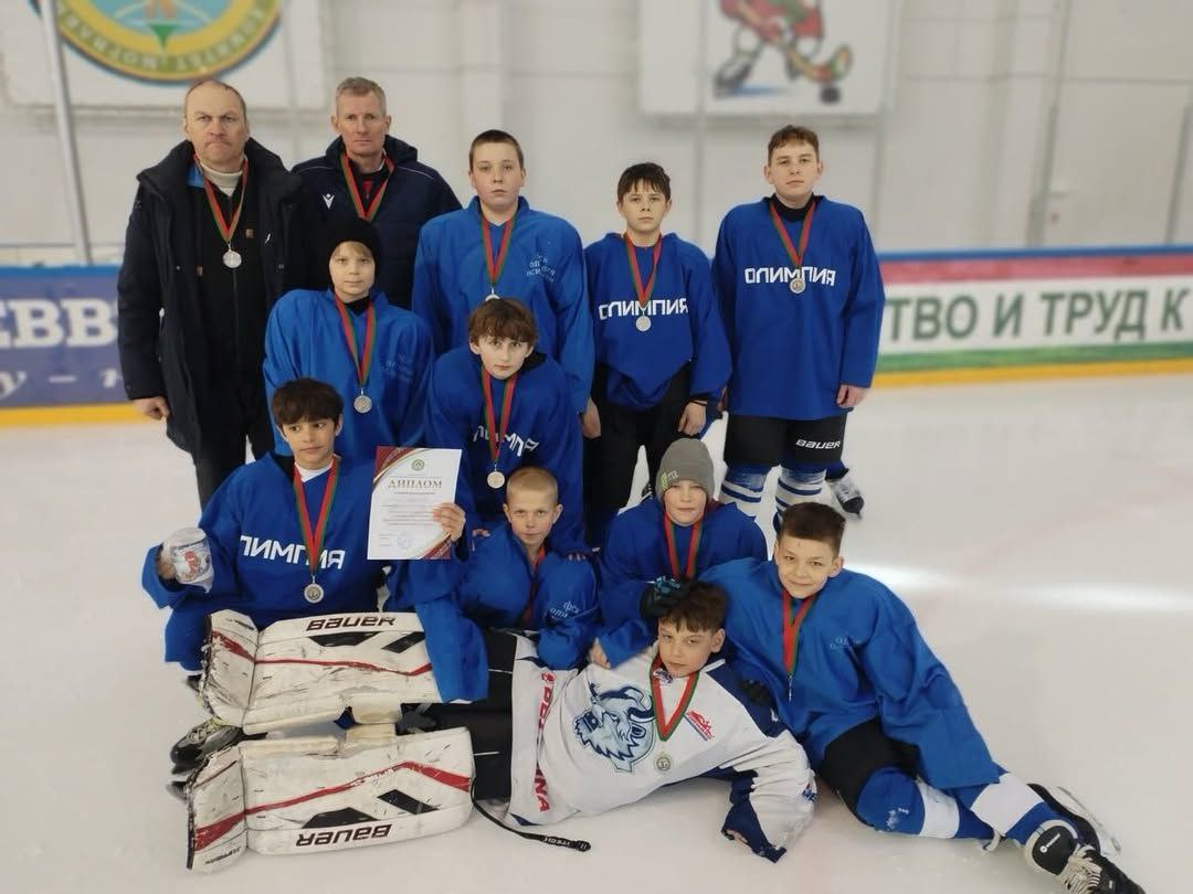 Гордость Осиповичского района: юные хоккеисты привезли два «серебра» из Шклова