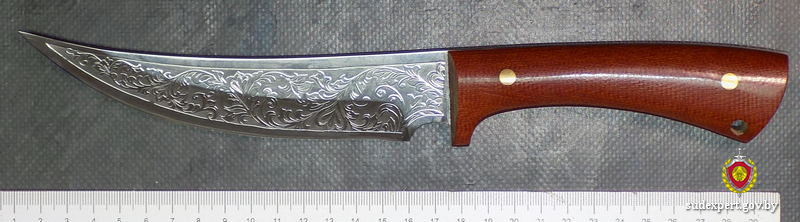 В конце декабря осиповчанин обратился в милицию с сообщением о похищении у него… ножа