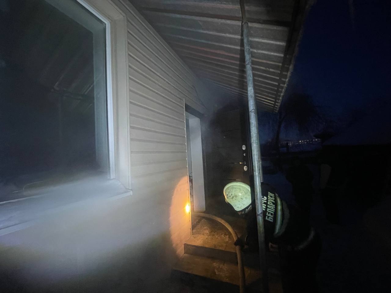 В Осиповичах в частном доме произошел пожар