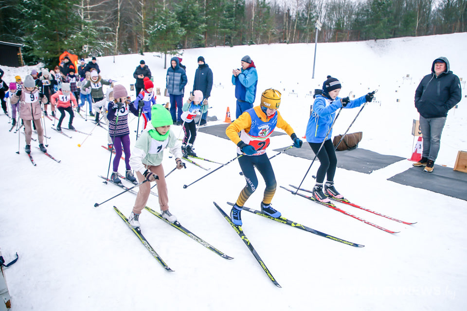 Команды Осиповичского района вошли в десятку сильнейших на областном этапе «Снежного снайпера»