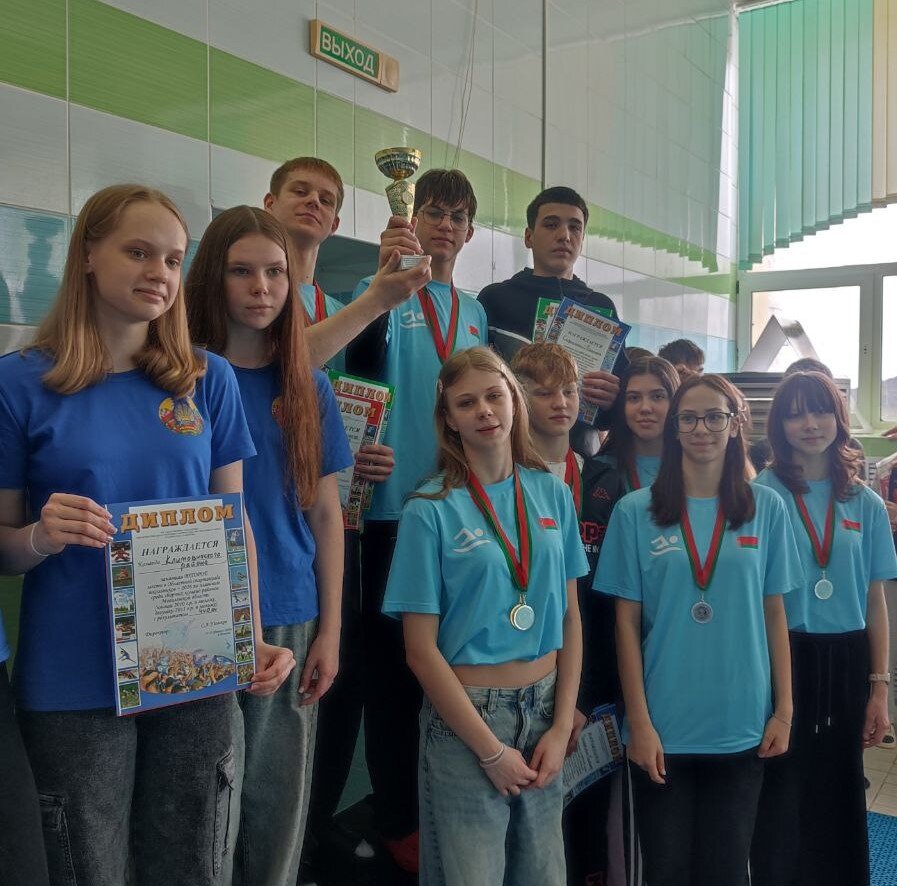 Первое общекомандное место: триумф осиповичских пловцов в Могилеве