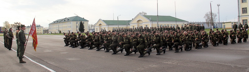 Военнослужащих 465 рбр проводили в запас