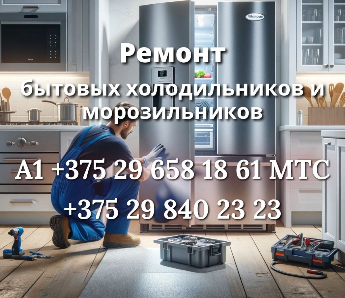 Выполнение ремонта любой сложности с использованием широкого ассортимента только новых комплектующих заводского производства