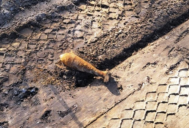 В Осиповичском районе нашли боеприпас времен войны