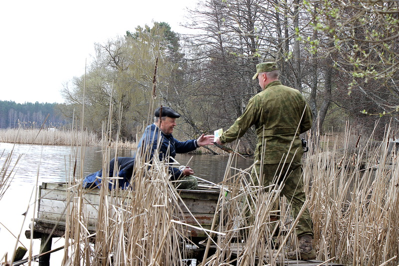 Сотрудники Осиповичской межрайинспекции охраны животного и растительного мира провели профилактический рейд