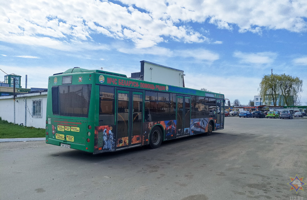 В Осиповичах на городских маршрутах ездит «спасательный» автобус