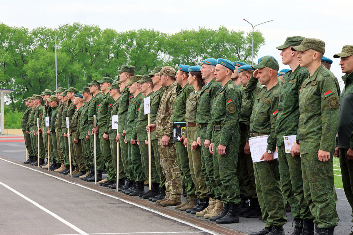 В Осиповичах прошел чемпионат Вооруженных Сил