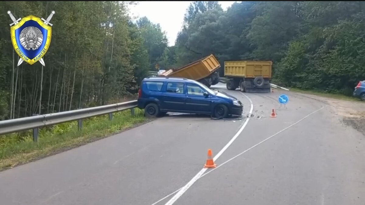 Смотреть видео: ДТП в Осиповичском районе 12 августа