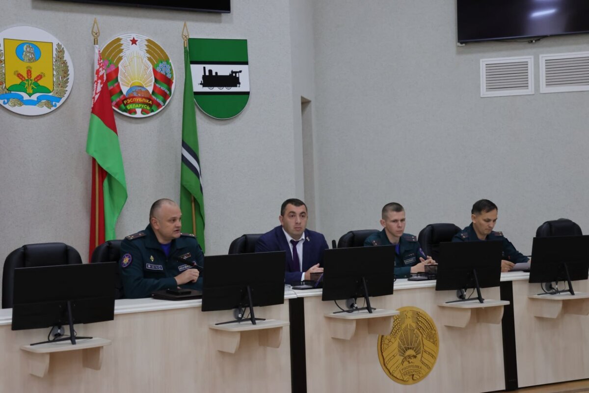 Осиповичский район проверил готовность к чрезвычайным ситуациям